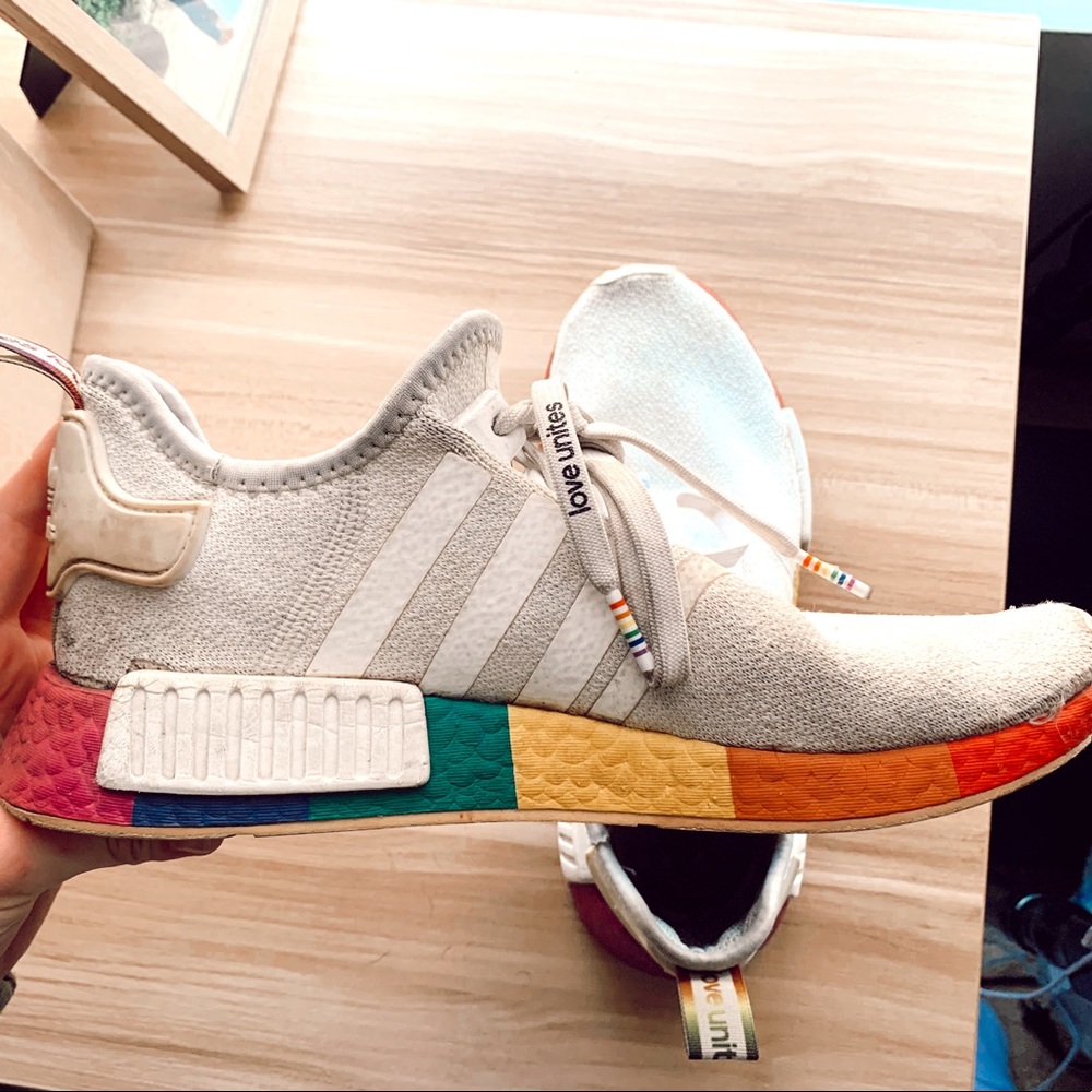 Adidas Rainbow Pride NMD Sneakers🌈